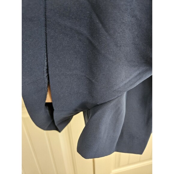 Zara Trafaluc Navy Blue Romper Size L V Neck Shorts - Picture 4 of 9